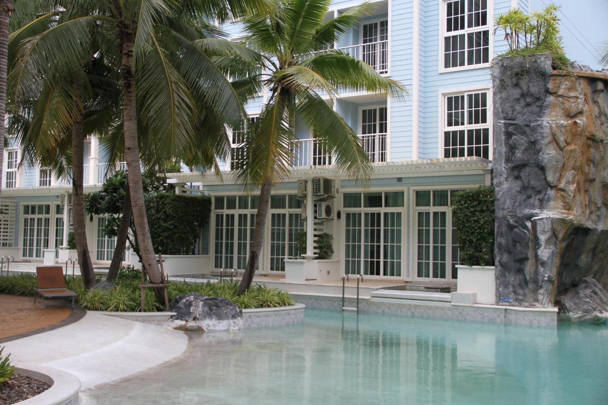 Grand Florida芭提雅带免费游泳池温泉桑拿浴和健身房瑜伽室私家海滩公寓e206 Na Chom Thian Ngoại thất bức ảnh